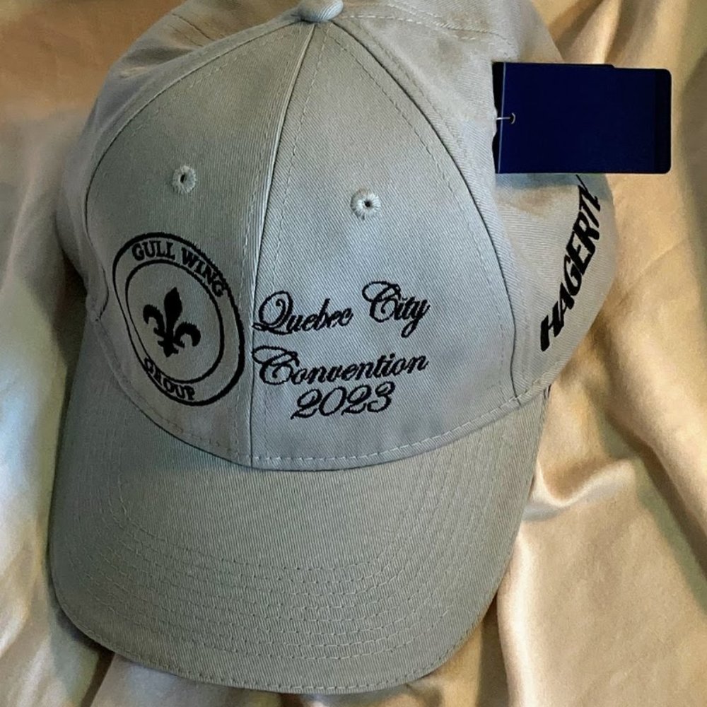 300SL Gull Wing Group Hat Quebec City Convention 2023 Cap Gray Mercedes-Benz New